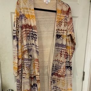 Womens lularoe Sarah long sleeve sweater